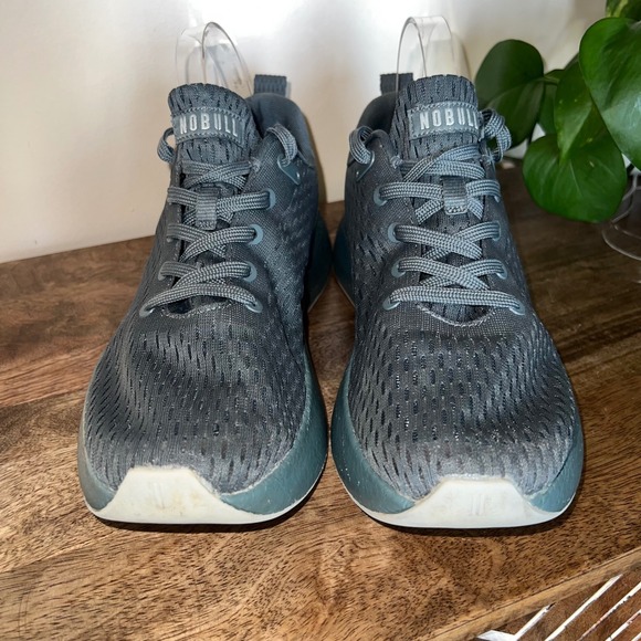 NOBULL Mens Size 9 Journey Dark Grey‎ Mesh Athletic Running Shoes Sneakers main image 7